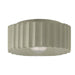 Justice Designs - CER-6187-CKC - One Light Flush-Mount - Radiance - Celadon Green Crackle