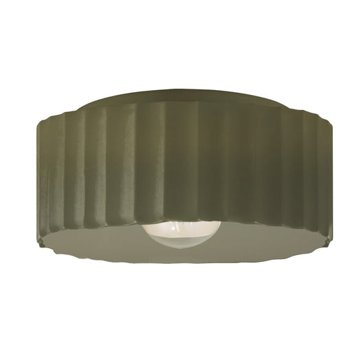 Radiance One Light Outdoor Flush Mount