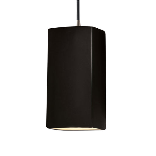 Radiance One Light Pendant Carbon - Matte Black