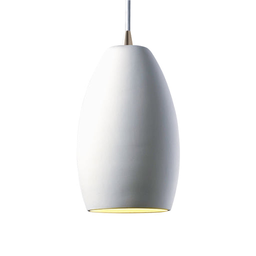 Radiance One Light Pendant Bisque