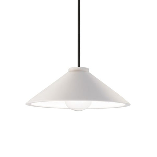 Radiance One Light Pendant Bisque