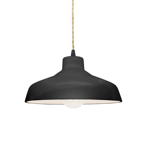 Radiance One Light Pendant Gloss Black