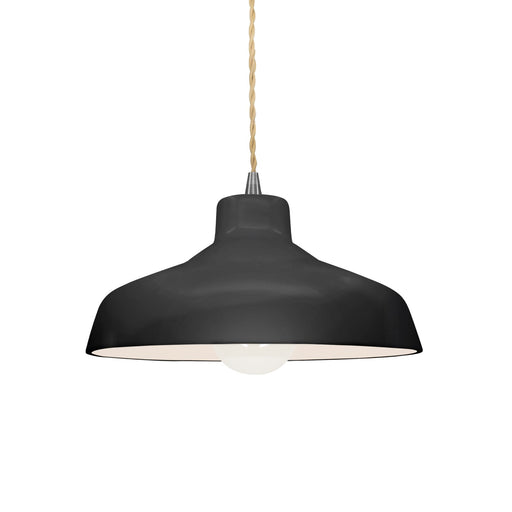 Radiance One Light Pendant Gloss Black