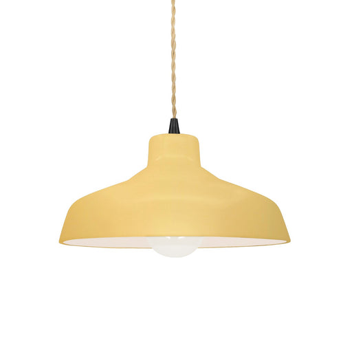 Radiance One Light Pendant Muted Yellow