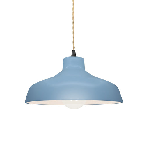 Radiance One Light Pendant Sky Blue