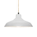 Justice Designs - CER-6263-BIS-MBLK-BEIG-TWST - One Light Pendant - Radiance - Bisque