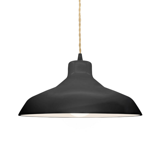 Radiance One Light Pendant Gloss Black