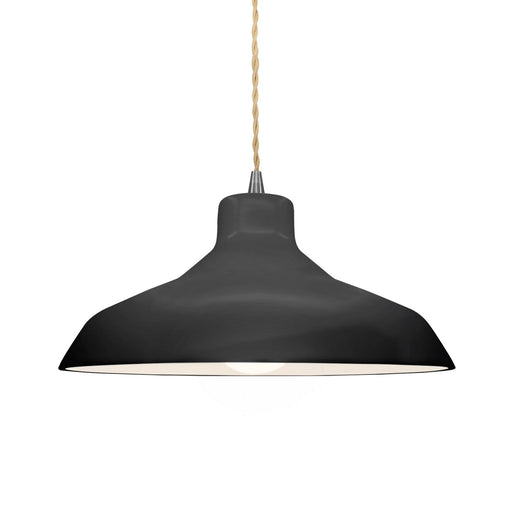 Radiance One Light Pendant Gloss Black