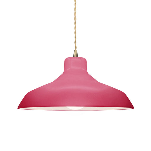 Radiance One Light Pendant Cerise