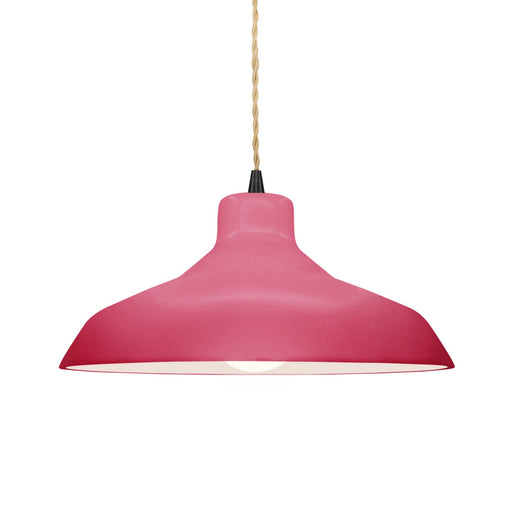 Radiance One Light Pendant Cerise