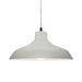 Justice Designs - CER-6263-MAT-MBLK-BEIG-TWST - One Light Pendant - Radiance - Matte White