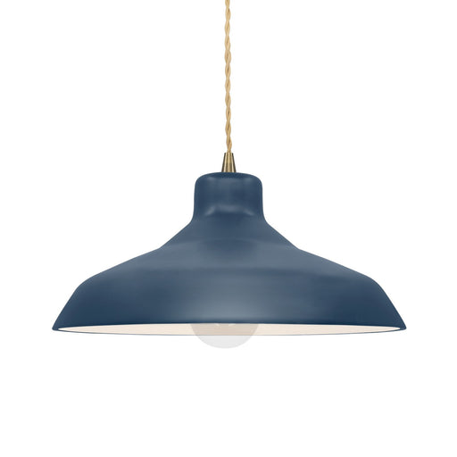 Radiance One Light Pendant Midnight Sky w/ Matte White