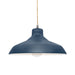 Justice Designs - CER-6263-MDMT-NCKL-BEIG-TWST - One Light Pendant - Radiance - Midnight Sky w/ Matte White