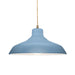 Justice Designs - CER-6263-SKBL-ABRS-BEIG-TWST - One Light Pendant - Radiance - Sky Blue
