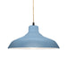 Justice Designs - CER-6263-SKBL-MBLK-BEIG-TWST - One Light Pendant - Radiance - Sky Blue