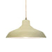 Justice Designs - CER-6263-VAN-ABRS-BEIG-TWST - One Light Pendant - Radiance - Vanilla (Gloss)