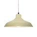 Justice Designs - CER-6263-VAN-MBLK-BEIG-TWST - One Light Pendant - Radiance - Vanilla (Gloss)