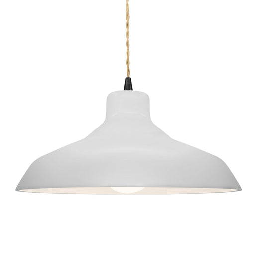Radiance One Light Pendant Bisque
