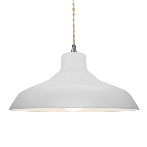 Radiance One Light Pendant Bisque