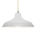 Justice Designs - CER-6265-BIS-NCKL-BEIG-TWST - One Light Pendant - Radiance - Bisque