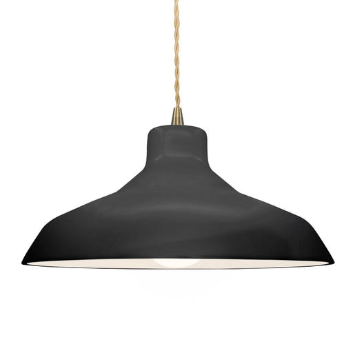 Radiance One Light Pendant Gloss Black