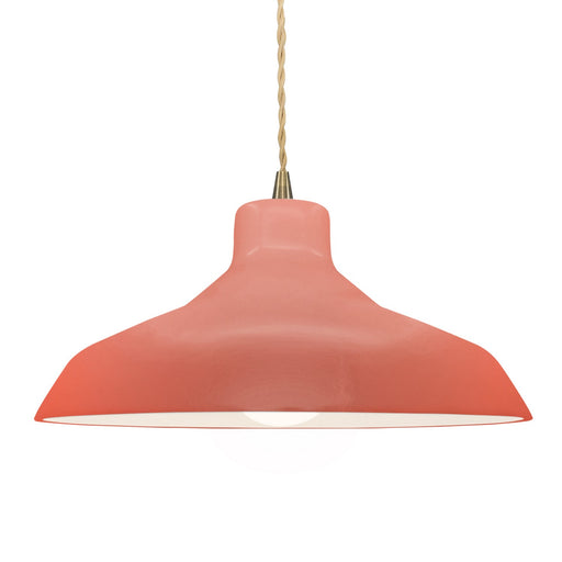 Radiance One Light Pendant Gloss Blush