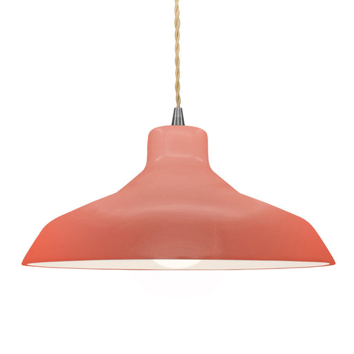 Radiance One Light Pendant Gloss Blush