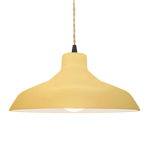 Radiance One Light Pendant Muted Yellow