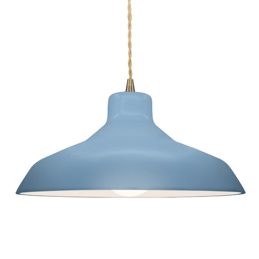 Radiance One Light Pendant Sky Blue