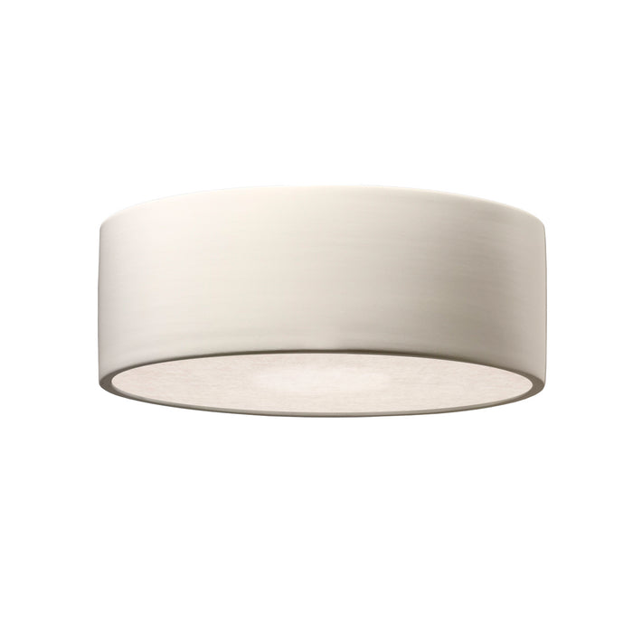 Justice Designs - CER-6290-BIS - LED Flush-Mount - Radiance - Bisque