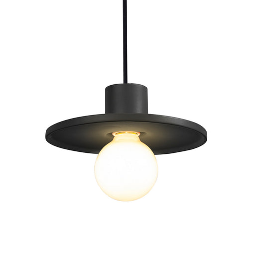 Radiance One Light Pendant Carbon - Matte Black