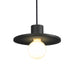 Justice Designs - CER-6325-CRB-MBLK-RIGID - One Light Pendant - Radiance - Carbon - Matte Black