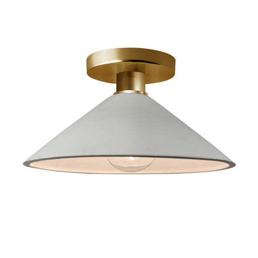 Radiance One Light Semi-Flush Mount