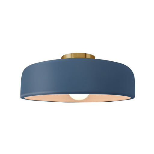 Radiance One Light Semi-Flush Mount Midnight Sky