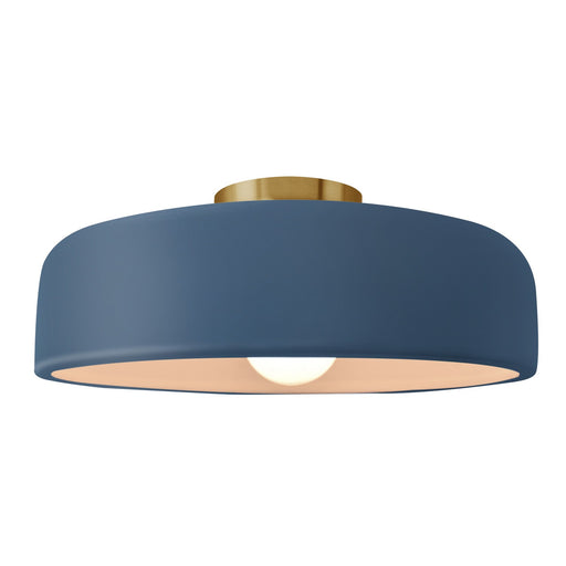 Radiance One Light Semi-Flush Mount Midnight Sky