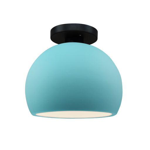 Radiance One Light Semi-Flush Mount Reflecting Pool