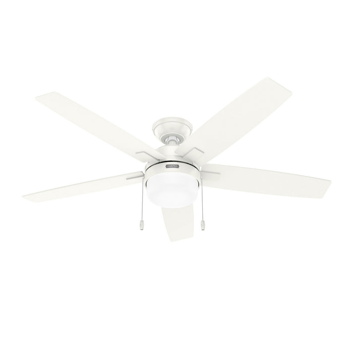 Hunter - 52773 - 52"Ceiling Fan - Anisten - Fresh White