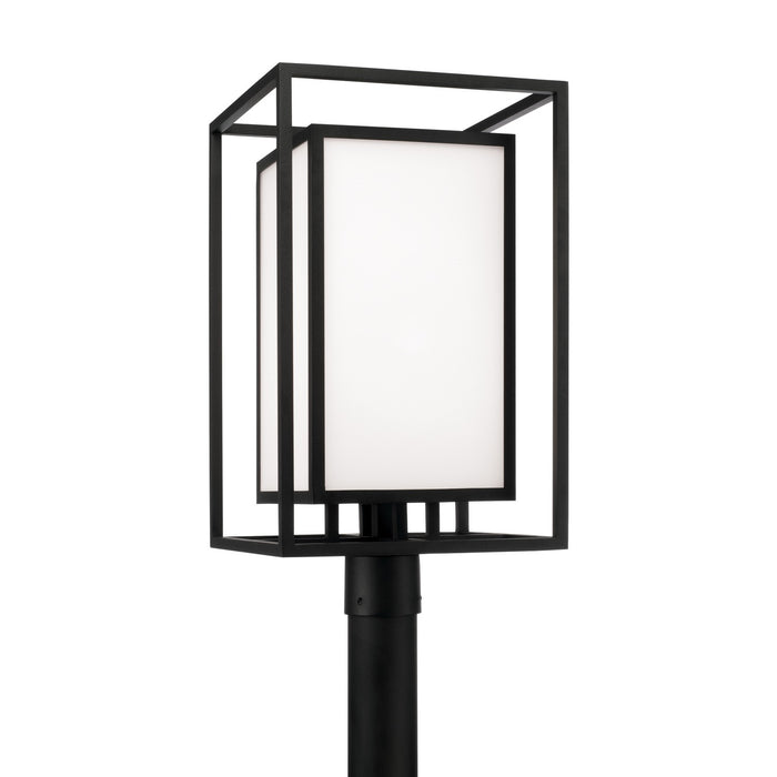 Capital Lighting - 953115BK - One Light Outdoor Post Lantern - Aiden - Black