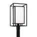 Capital Lighting - 953115BK - One Light Outdoor Post Lantern - Aiden - Black