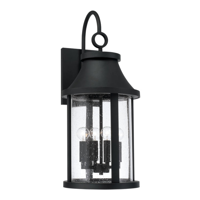 Capital Lighting - 953641BK - Four Light Outdoor Wall Lantern - Bridger - Black