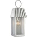 Progress Lighting - P560306-141 - One Light Outdoor Wall Lantern - Point Dume-Hook Pond - Galvanized Finish