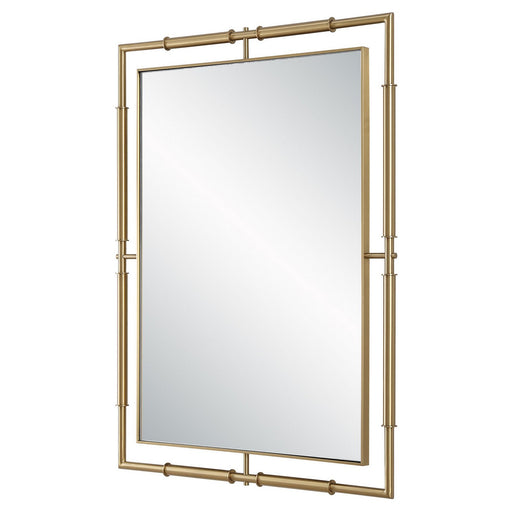 Uttermost - 08188 - Mirror - It's All Connected - Plated Brass
