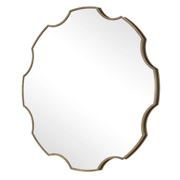 Uttermost - 09976 - Mirror - Gearing Up - Antiqued Golden Bronze