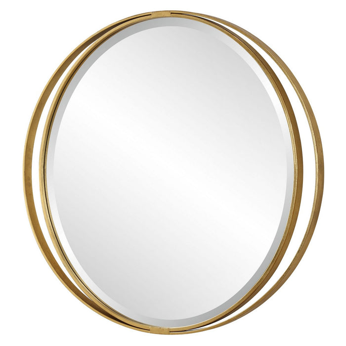 Uttermost - 09991 - Mirror - Rhodes - Antiqued Gold Leaf