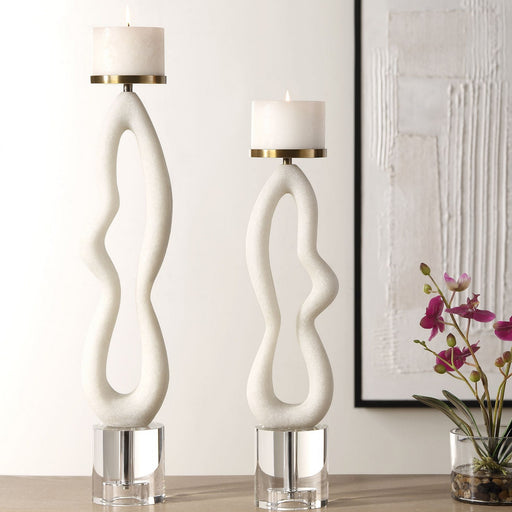 Feamelo Candleholders, S/2