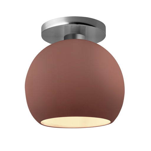 Radiance One Light Semi-Flush Mount Canyon Clay
