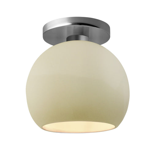 Radiance One Light Semi-Flush Mount Vanilla (Gloss)
