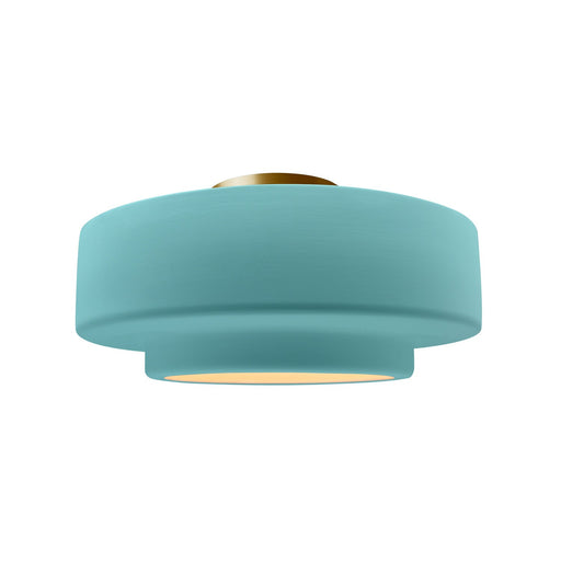Radiance One Light Semi-Flush Mount Reflecting Pool