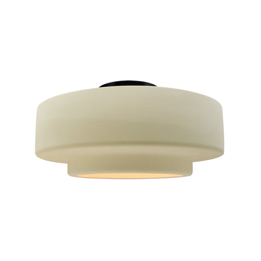 Radiance One Light Semi-Flush Mount Vanilla (Gloss)