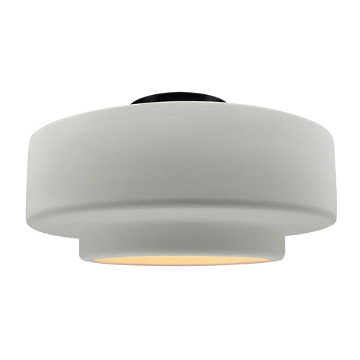 Radiance One Light Semi-Flush Mount Matte White